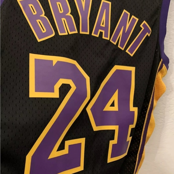 Los Angeles Lakers Jersey Hollywood Nights Mitchell & Ness Brand NEW L Size - Picture 4 of 4